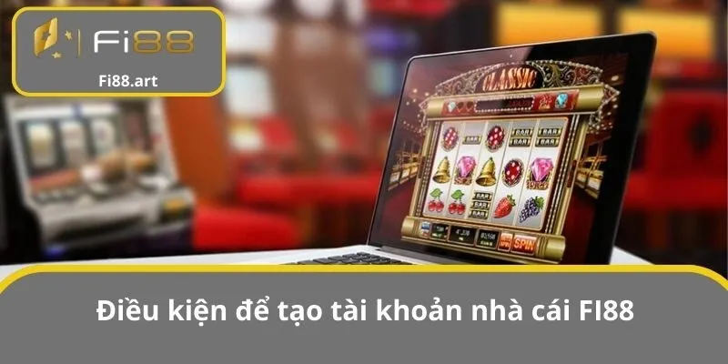 Điều kiện để tạo tài khoản nhà cái FI88